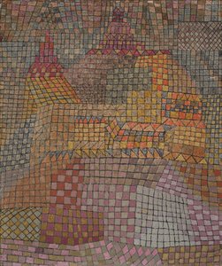 Városi kastély Kr.. alkotó: Paul Klee