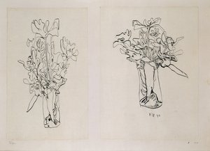 Tulipánok alkotó: Paul Klee