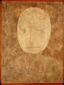 Un savant - egy tudós (festmény vászonra) alkotó: Paul Klee