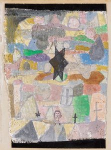 Fekete csillag alatt, 1918. alkotó: Paul Klee