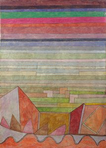 Kilátás a termékeny vidékre, 1932. alkotó: Paul Klee