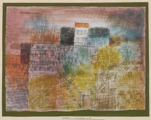 Vorfrühling in H. Early Spring in H., 1925. alkotó: Paul Klee