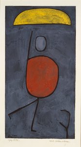 Esernyővel, 1939. alkotó: Paul Klee