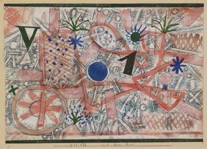 A kerékkel. alkotó: Paul Klee