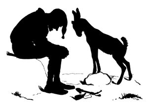 Paul Konewka sziluettje (litho) alkotó: Paul Konewka