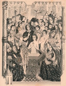 I. Clovis király megkeresztelkedése, 15. század, 1849.