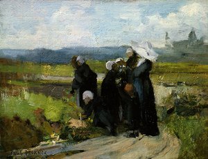 Bayeux árvái (olaj a panelen)