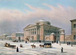 A Moszkvai Oktatótanács háza, Louis-Pierre-Alphonse Bichebois (1801-50), 1840-es évek
