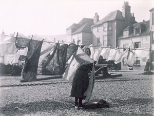 A mosás letétele, Hastings óvárosa