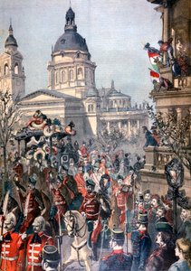 Funeral of Lajos Kossuth, Budapest, 21st March 1894.