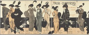Háromnegyed Párizsban, Téli divat 1913. október 6 alkotó: Paul Méras