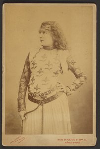 Sarah Bernhardt als Lady Macbeth alkotó: Paul Nadar