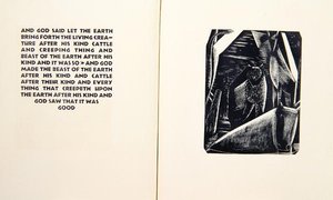 Lények a Genezis könyvéből alkotó: Paul Nash