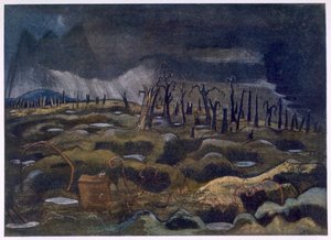 Nightfall, a British Artists at the Fronttól, A nyugati front folytatása, harmadik rész, Paul Nash alkotó: Paul Nash