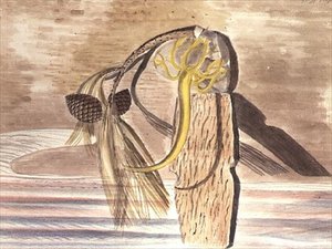 Tárgyak a homokon alkotó: Paul Nash