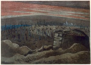 Sanctuary Wood, a British Artists at the Fronttól, A nyugati front folytatása, harmadik rész, Paul Nash alkotó: Paul Nash