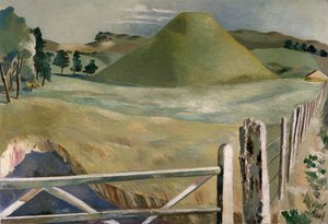 Silbury Hill (olaj, vászon) alkotó: Paul Nash