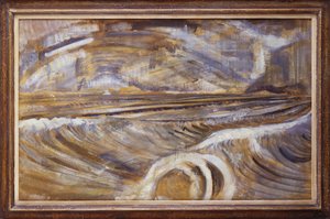 Waves at Dymchurch, 1920-21 körül (olaj, vászon)