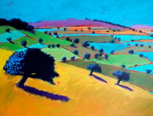 Broadway, 2024 (akril, tábla) alkotó: Paul Powis