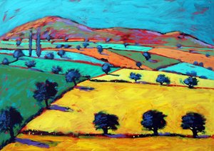Golden Valley (akril a fedélzeten)