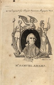 Samuel Adams, 1774 alkotó: Paul Revere