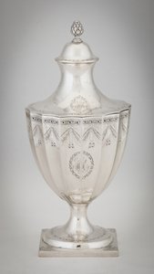 Cukorurna, 1795 körül (ezüst)
