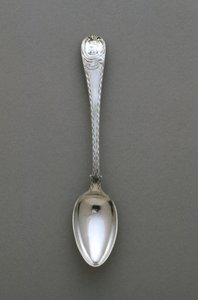 teáskanál, c. 1765-1790 (ezüst)