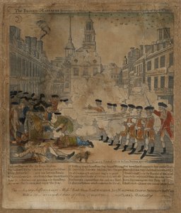 A véres mészárlás alkotó: Paul Revere