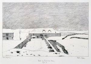 Porte du Point du Jour, Párizs ostroma, 1870-1871.