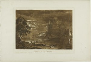 Caernarvon kastély alkotó: Paul Sandby