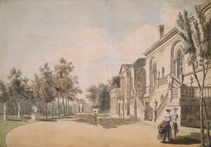 Chiswick-ház, 1766-1768 alkotó: Paul Sandby