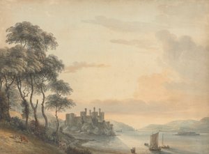 Conway kastély alkotó: Paul Sandby