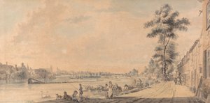 Eton College délről alkotó: Paul Sandby