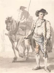 London Cries: A Tinker and His Wife alkotó: Paul Sandby