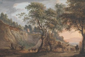 Nézd meg Charltonban, Kentben alkotó: Paul Sandby