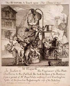 William Hogarth, 1762 alkotó: Paul Sandby