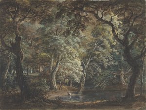 Windsor Great Park, 1790-99. alkotó: Paul Sandby