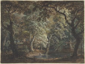 Windsor Great Park, 1790-99 körül (akvarell) alkotó: Paul Sandby
