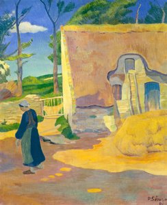 Parasztház Le Poulduban alkotó: Paul Sérusier