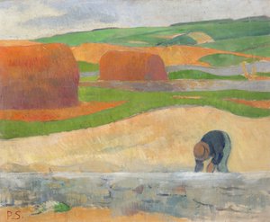 Hínárgyűjtő alkotó: Paul Sérusier