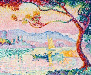 Antibes (olaj, vászon) alkotó: Paul Signac
