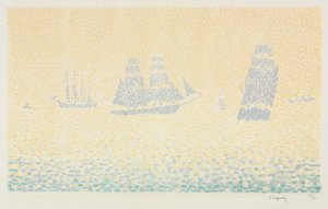 Csónakok alkotó: Paul Signac