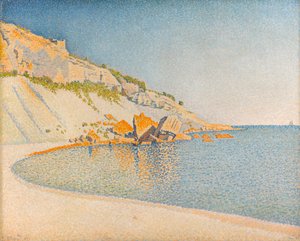 ""Cassis, Cap Lombard, Opus 196"" Paul Signac (1863-1935) festménye 1889 - Olaj, vászon Mérete 83,5x99,8 cm Gemeentemuseum Den Haag alkotó: Paul Signac