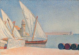 Collioure, The Swings, 1887 alkotó: Paul Signac