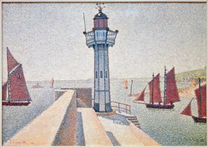 A Portrieux világítótorony alkotó: Paul Signac