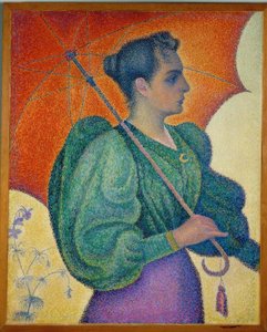 A nő a napernyős alkotó: Paul Signac