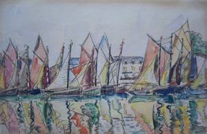 Pouliguen, 1929 alkotó: Paul Signac