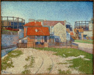 Gázmérők, Clichy alkotó: Paul Signac