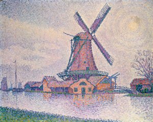 Moulin d"Edam, 1896 alkotó: Paul Signac