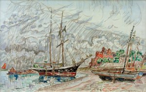P. Signac / Marine a Loquivy alkotó: Paul Signac